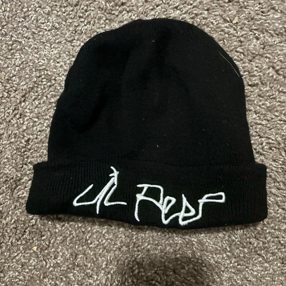 Lil Peep Embroidery Beanie